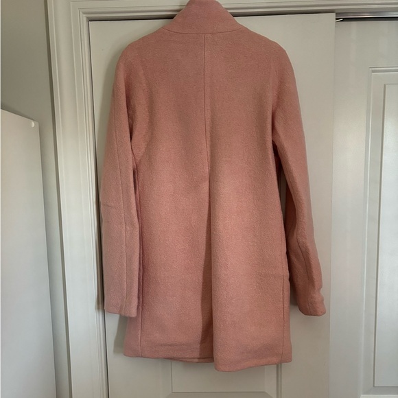 Express womens baby pink peacoat coat xs - Picture 7 of 7